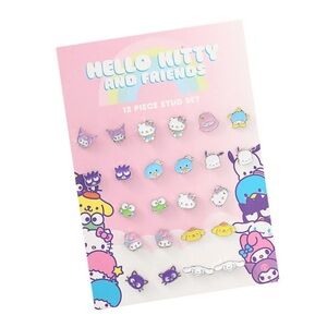 NWT Sanrio Stud Earrings
